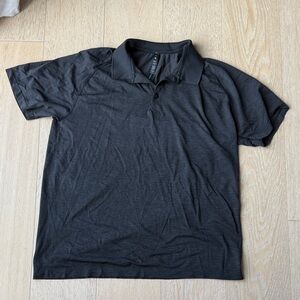 lululemon athletica Charcoal Polo Shirt men’s XXL
